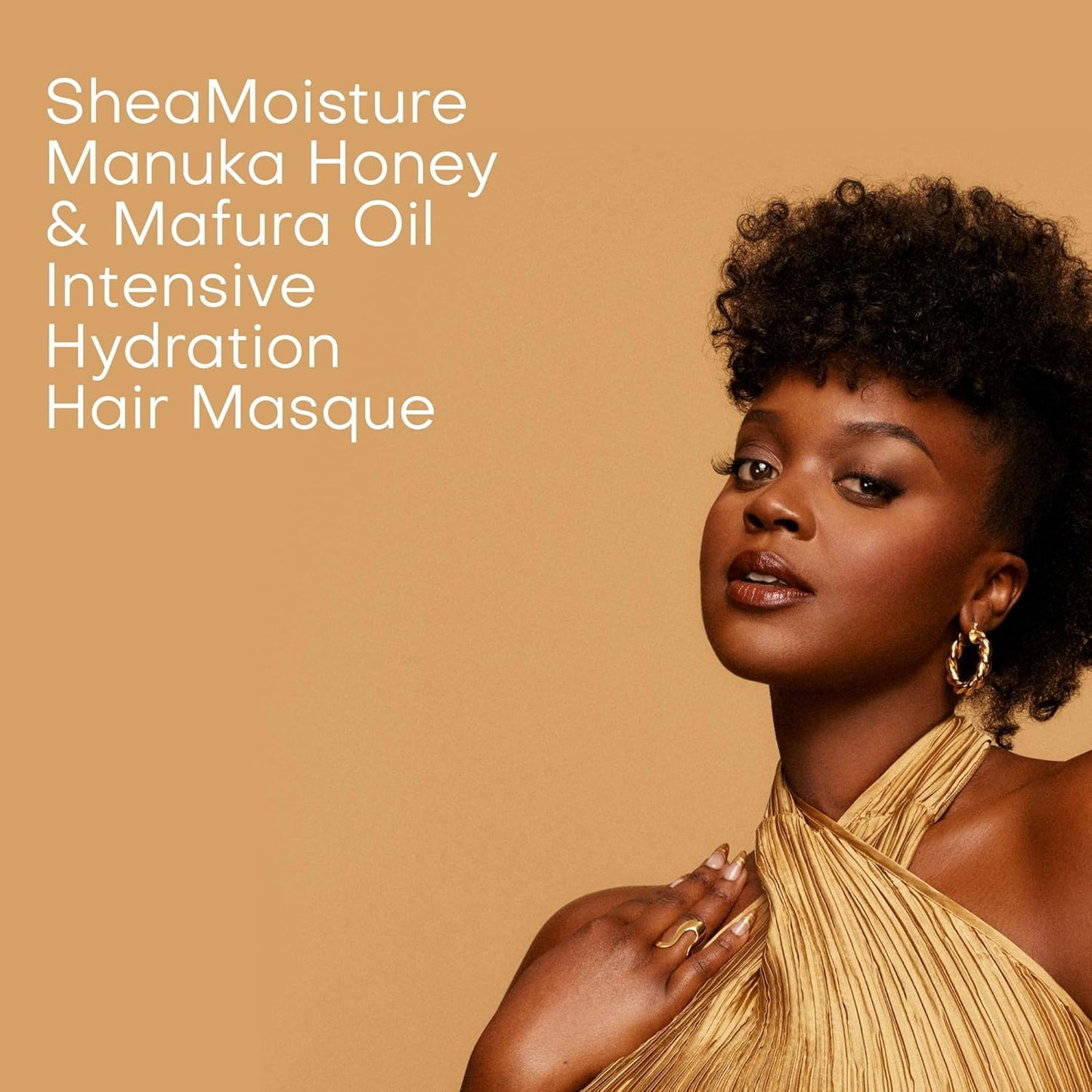 Sheamoisture Manuka Honey & Mafura Oil Hair Mask – Sulfate-Free Deep Conditioner with Shea Butter, Baobab Oil & Fig Extract, for Dry, Damaged, Coily Hair, Repairs & Tames Frizz 335 Ml